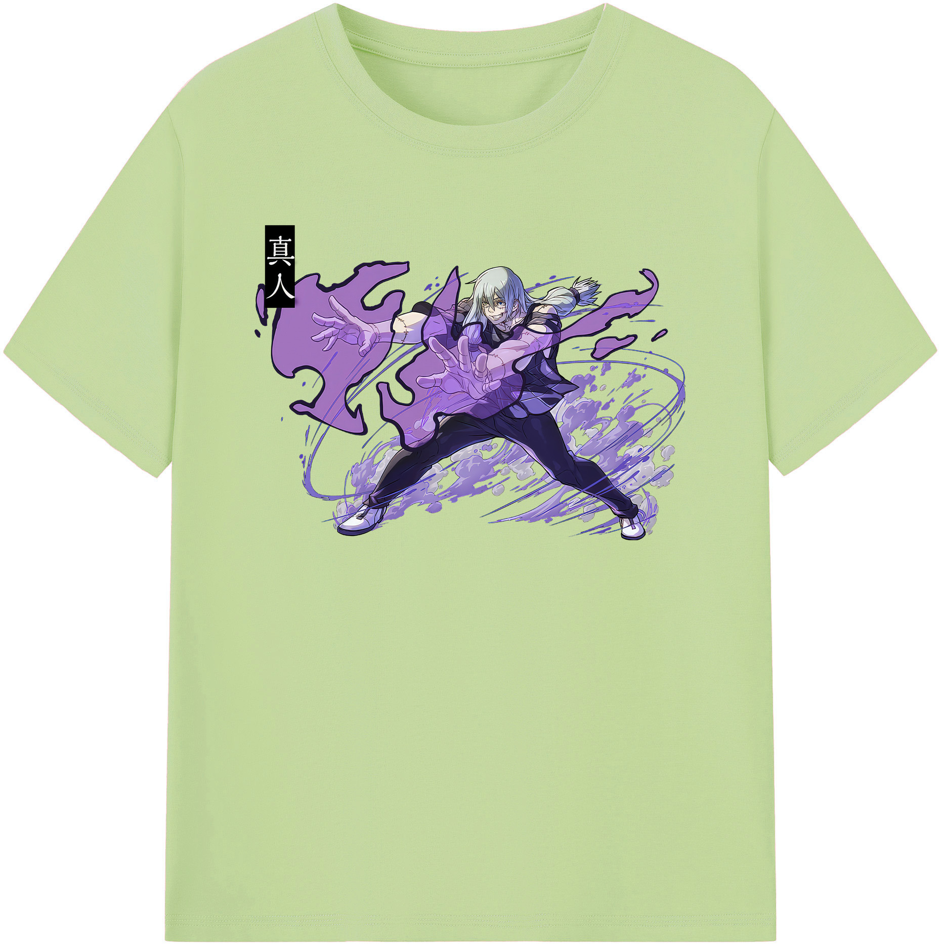 （画像用） 呪術廻戦 Jujutsu Kaisen 綿100％半袖Tシャツ（フロントプリント）